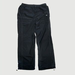 Athletic Works Wind Breaker Pants Lined Size Small Petite 4/6 Black